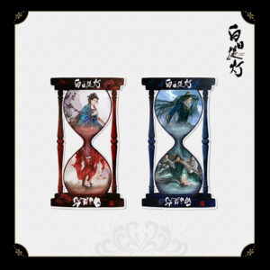 Free Shipping Love Beyond the Grave (2026) Official Merch: Dilraba & Arthur Chen Quicksand Hourglass Acrylic Standee