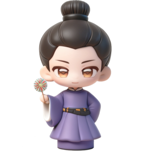 Free Shipping Newest The First Jasmine (2026) Official Merch Cheng Lei (Mo Xiuyao)  Rubber Stamp Figure | Desk Decor & Stamp 2-in-1