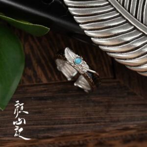 New Official "Follow Your Heart" Jiang Xinbai Flute Pendant S925 Silver Necklace & Adjustable Ring | Leo Luo Jewelry