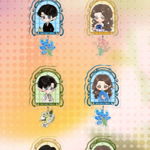 Newest Official The Best Thing (2025) Merch: Zhang Linghe & Xu Ruohan Acrylic Window Charm Magnet | Free Shipping Exclusive