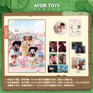 [+TXN Gifts Included] Newest Tian Xuning Official Collab - ShyShy Rabbit POWER CORES Plush Doll Bag Charm Blind Box