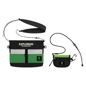Lastest Wang Yibo Official Merch Online Store EXPLORING THE UNKNOWN Season 2 Outdoor Crossbody Storage Bag & Card Holder