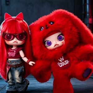 Free Shipping POP MART MOLLY × YUQI (Song Yuqi) Limited 1/8 Action Figure Blind Box